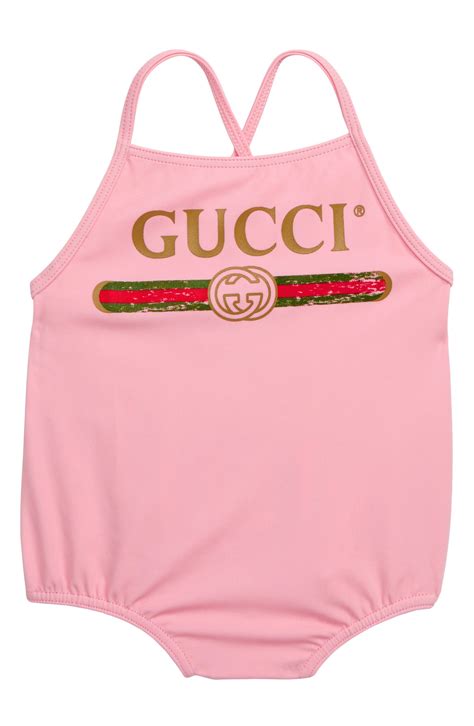 baby gucci swimsuit|Gucci swimsuit bikini.